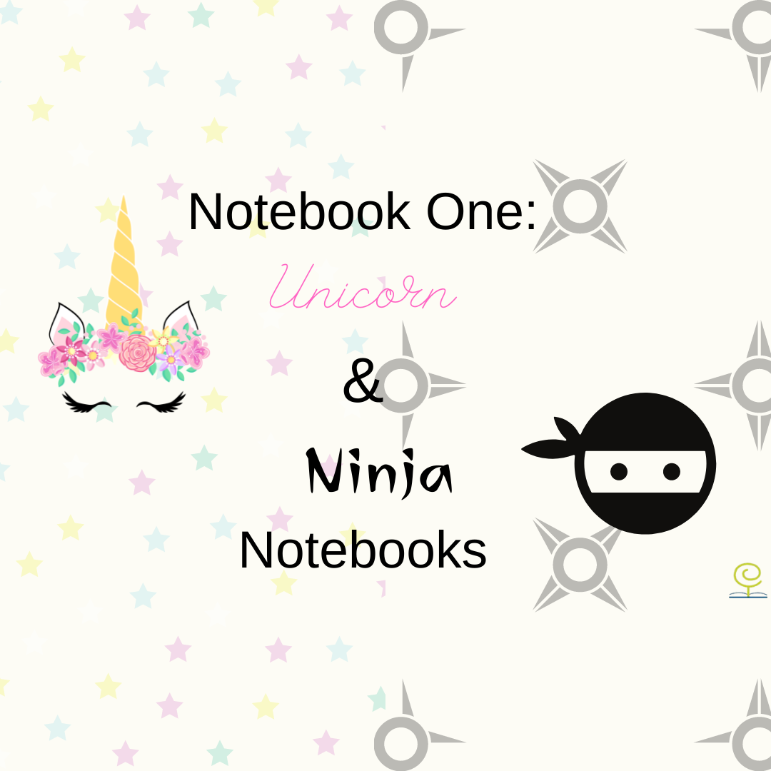 Ninja and Unicorn Notebooks