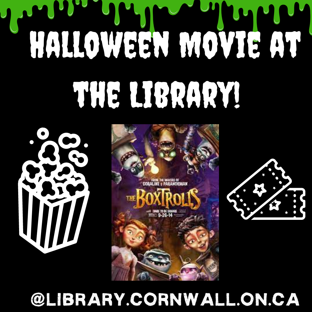 Halloween Movie at the library