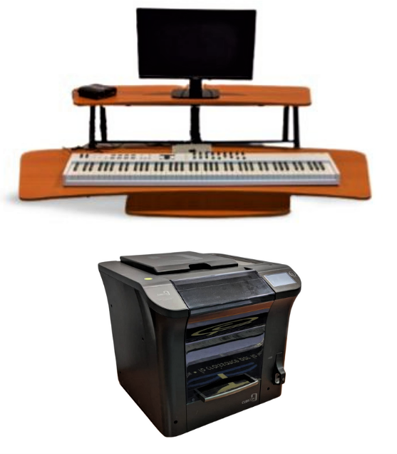 Music Editing & 3D Printing Stations