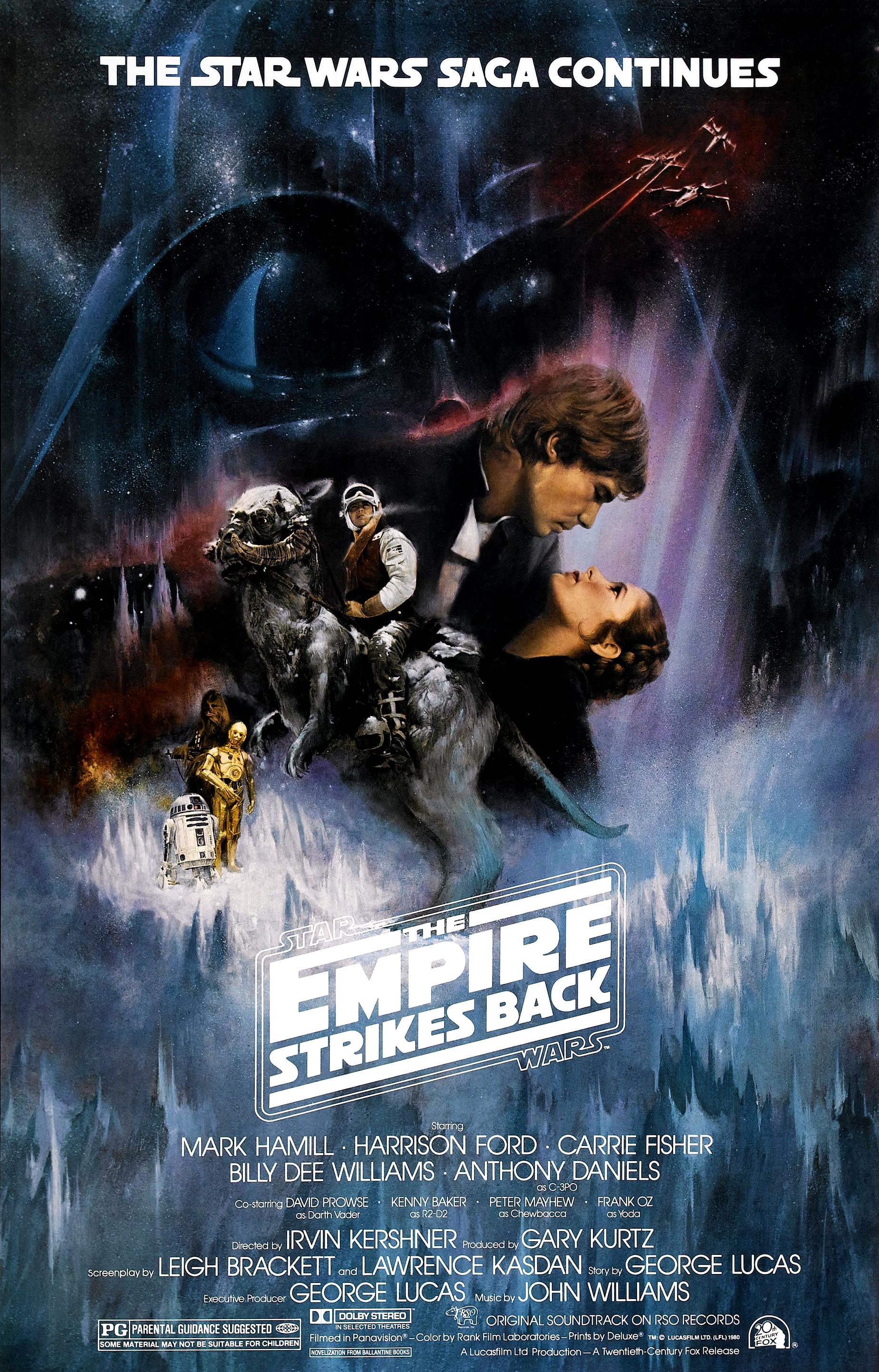 Star Wars Episode V The Empire Strikes Back movie poster