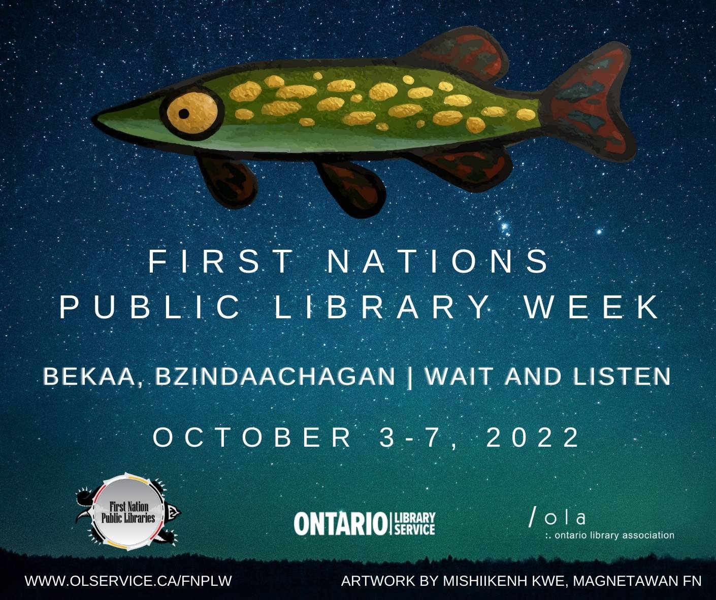 First Nations Public Library Week, October 3 - 7