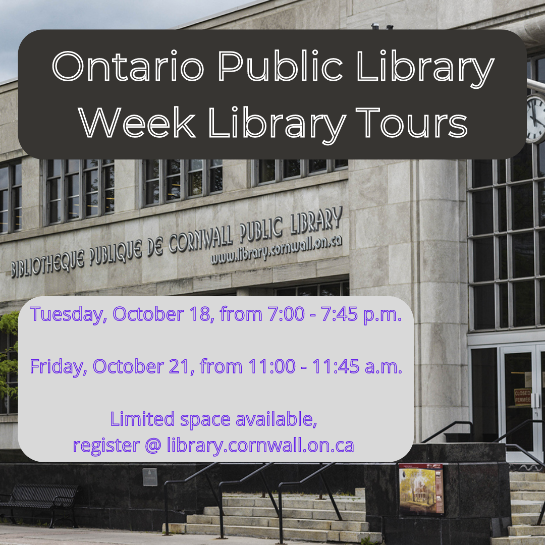 Ontario Public Library Week Tour