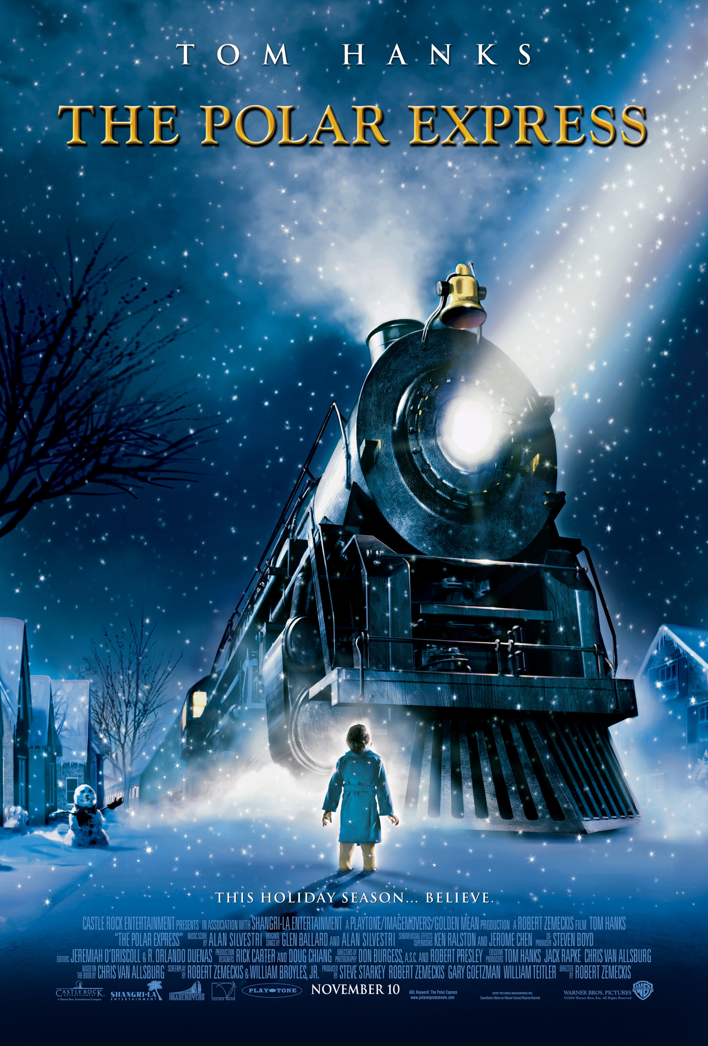 The Polar Express (2004) movie poster