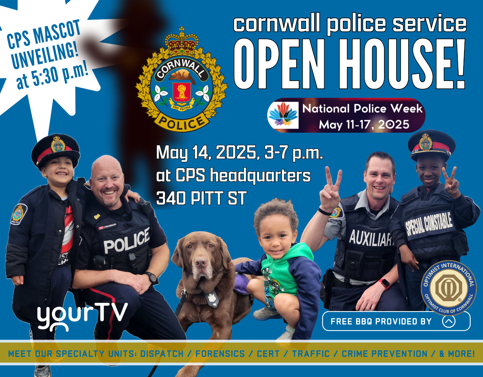 Police open house