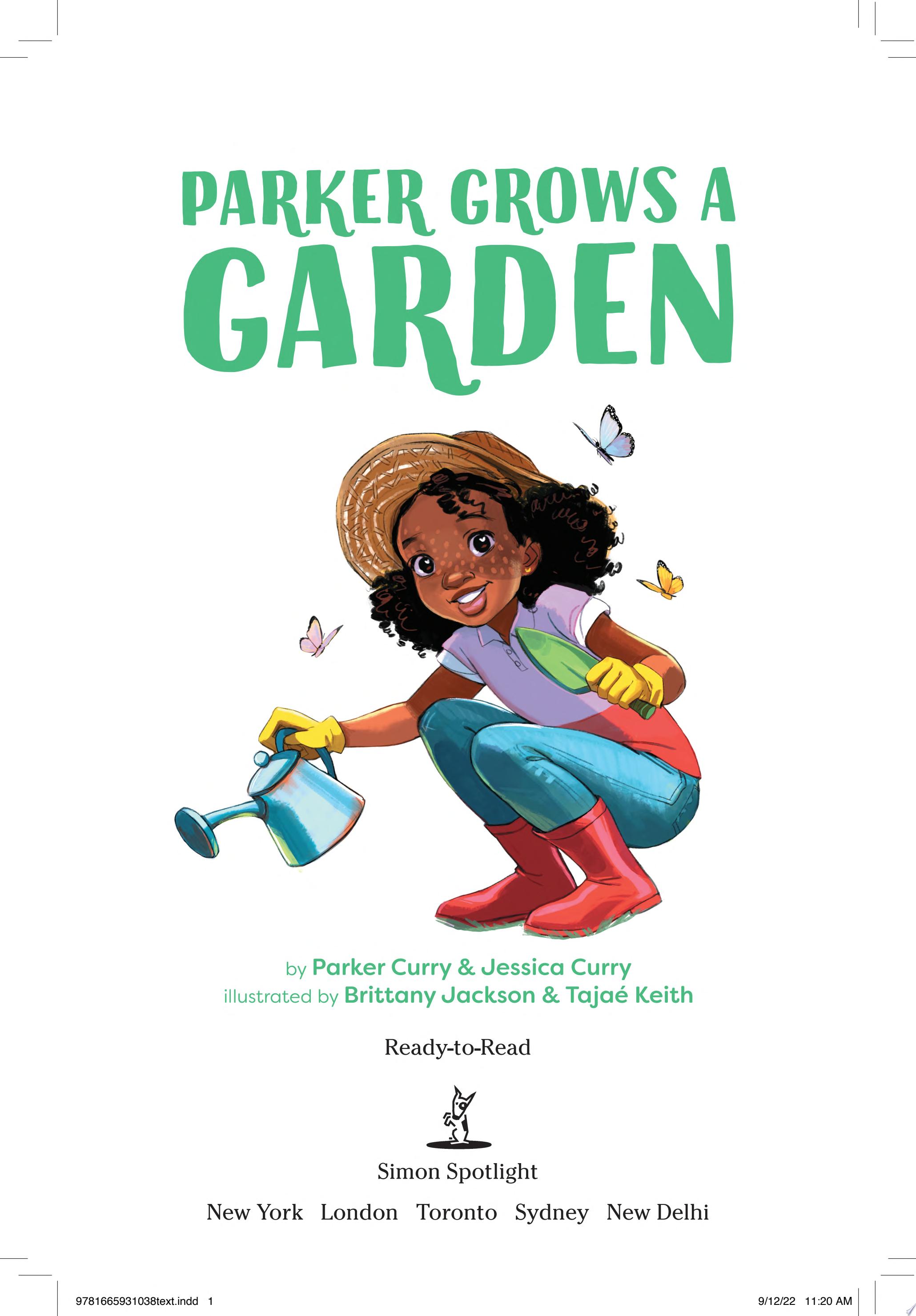 Image for "Parker Grows a Garden"