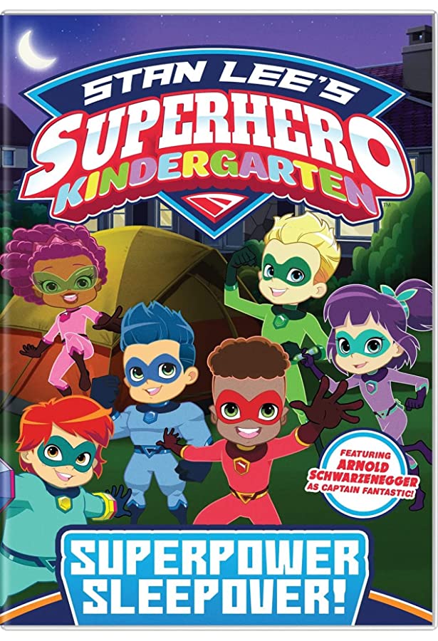Superhero kindergarten. Superpower sleepover! 