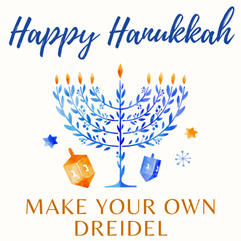 Make Your Own Dreidels