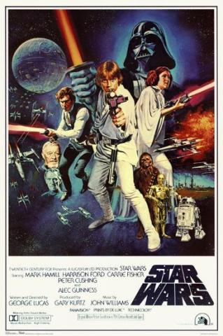 Star Wars Episode IV A New Hope movie poster