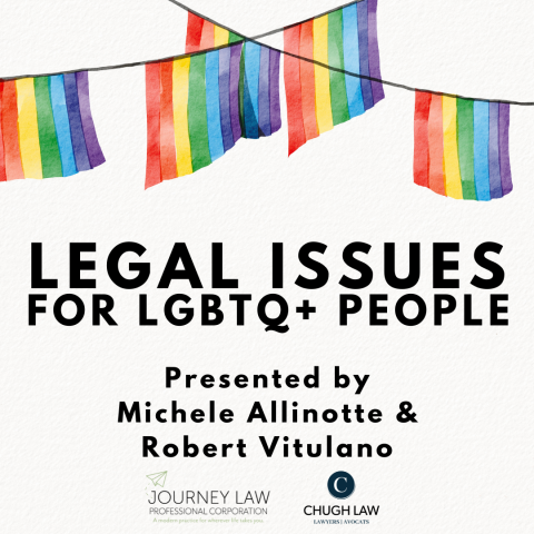 Legal Issues for LGBTQ+ People