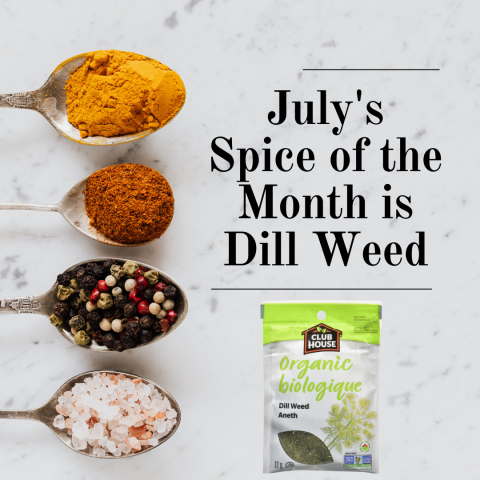 July's Spice of the Month is Dill Weed