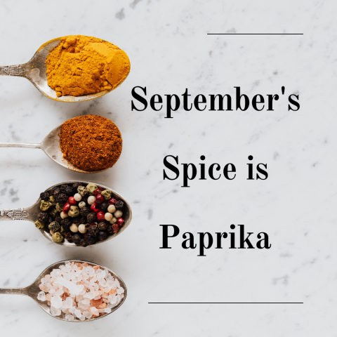 September's Spice is Paprika