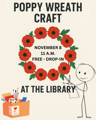 Poppy Wreath Craft