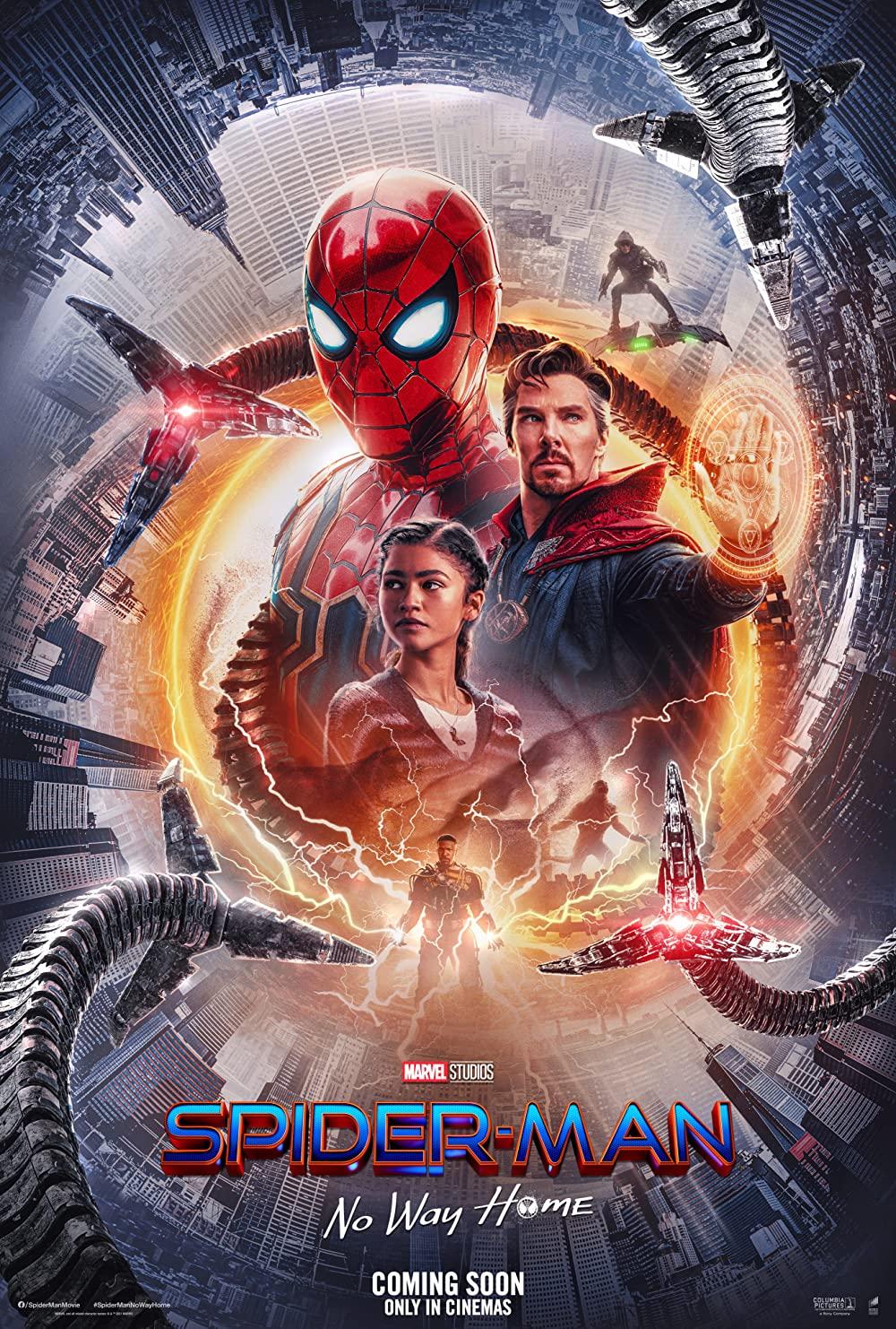 Spider-man No Way Home poster