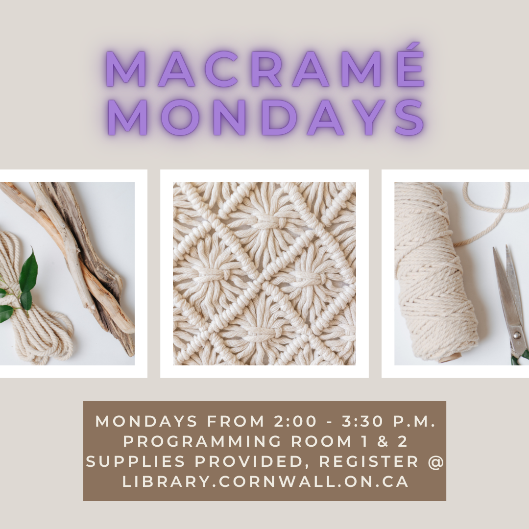 Macrame Mondays