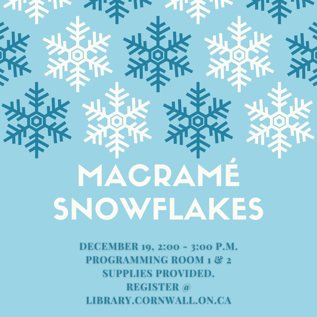 Macramé Snowflakes