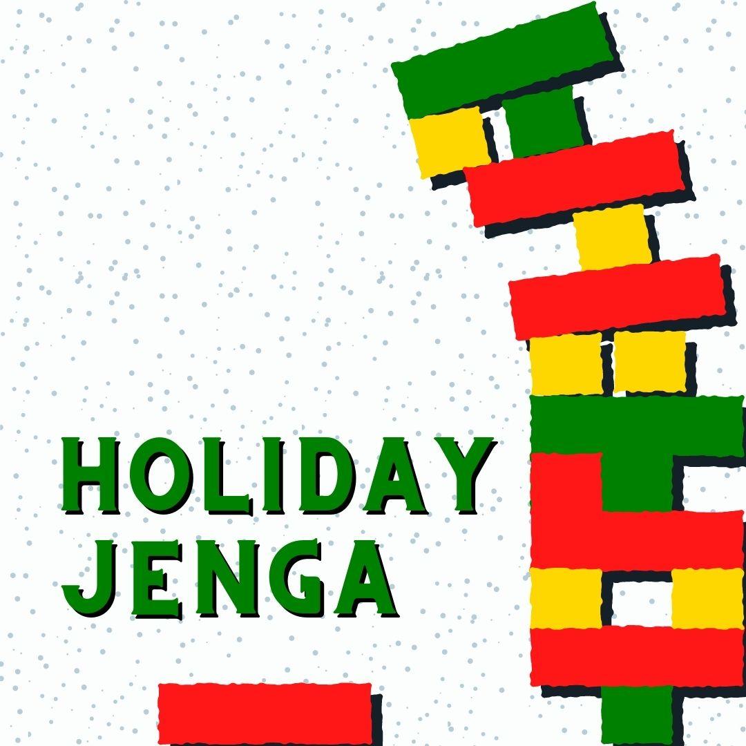 Holiday Jenga