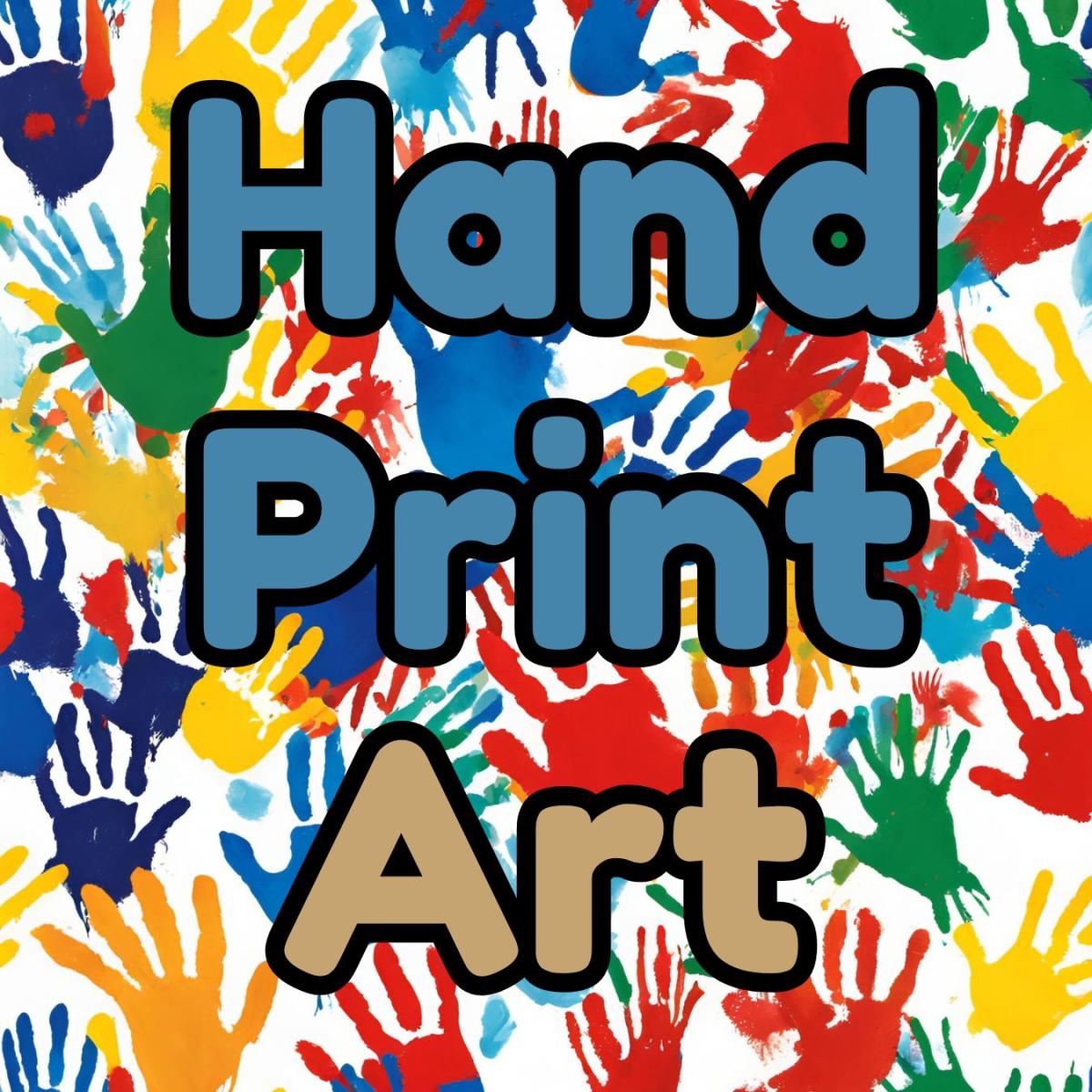 Hand Print Art