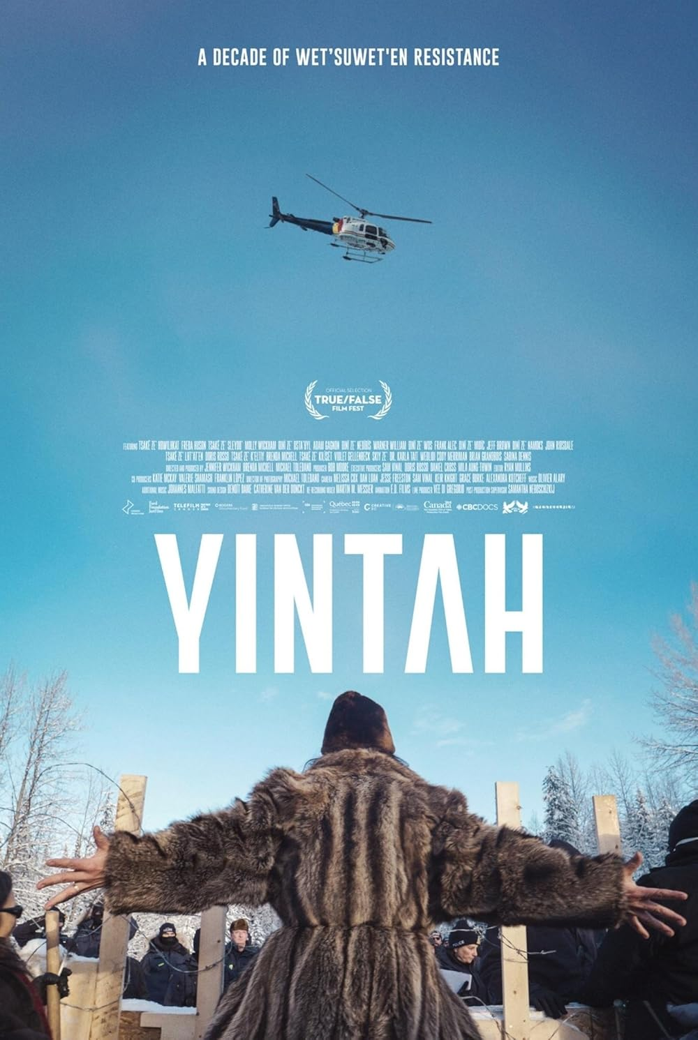 Image of the movie poster for Yintah film