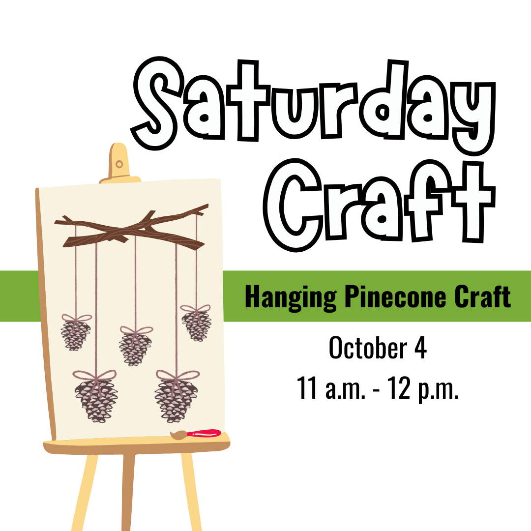 hanging pinecone craft