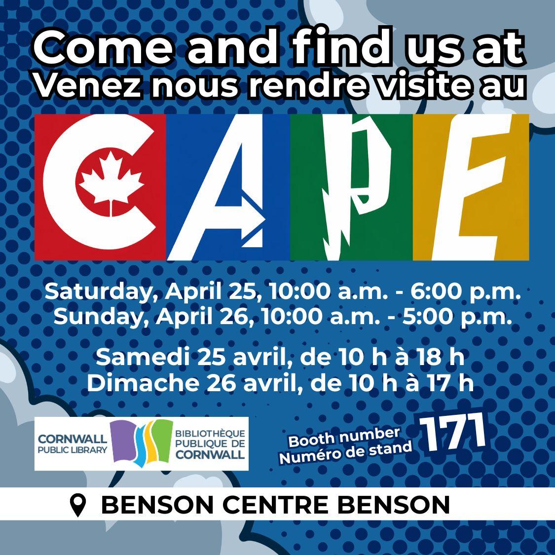 Cornwall Area Pop Event