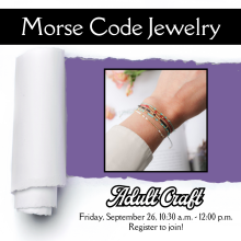 Morse Code Jewelry